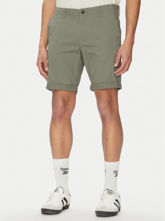 Jack & Jones Szorty materiałowe Dave 12182549 Zielony Regular Fit