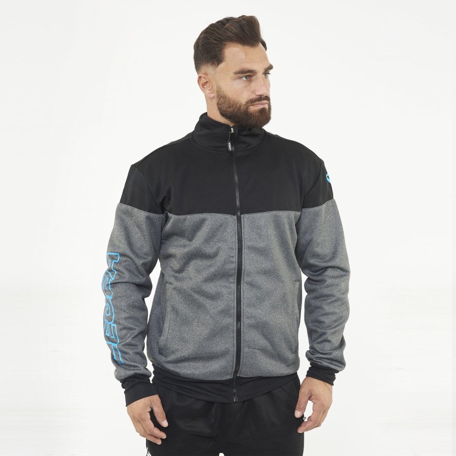 Oversize kurtka sportowa z zamkiem UCLA
