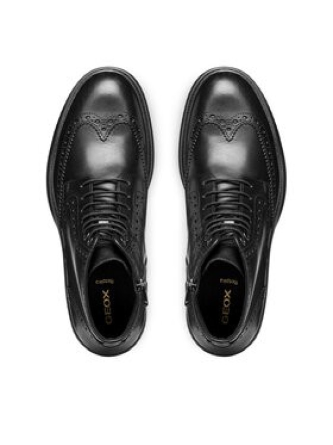Geox Kozaki U Henreys U56LWB 00043 C9999 Czarny