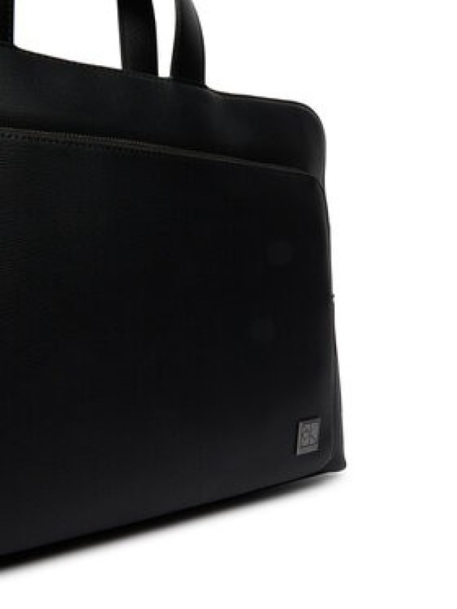 Calvin Klein Torba na laptopa Emblem Hw Commuter LV04D3290G Czarny
