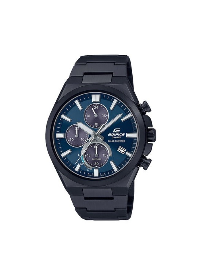 Casio Zegarek Edifice Solar Powered Chronograph EFS-S630DC-2AVUEF Czarny
