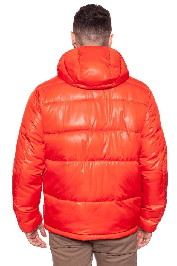 KURTKA ZIMOWA LEE LOCO PUFFA LAVA RED L87NWSAF