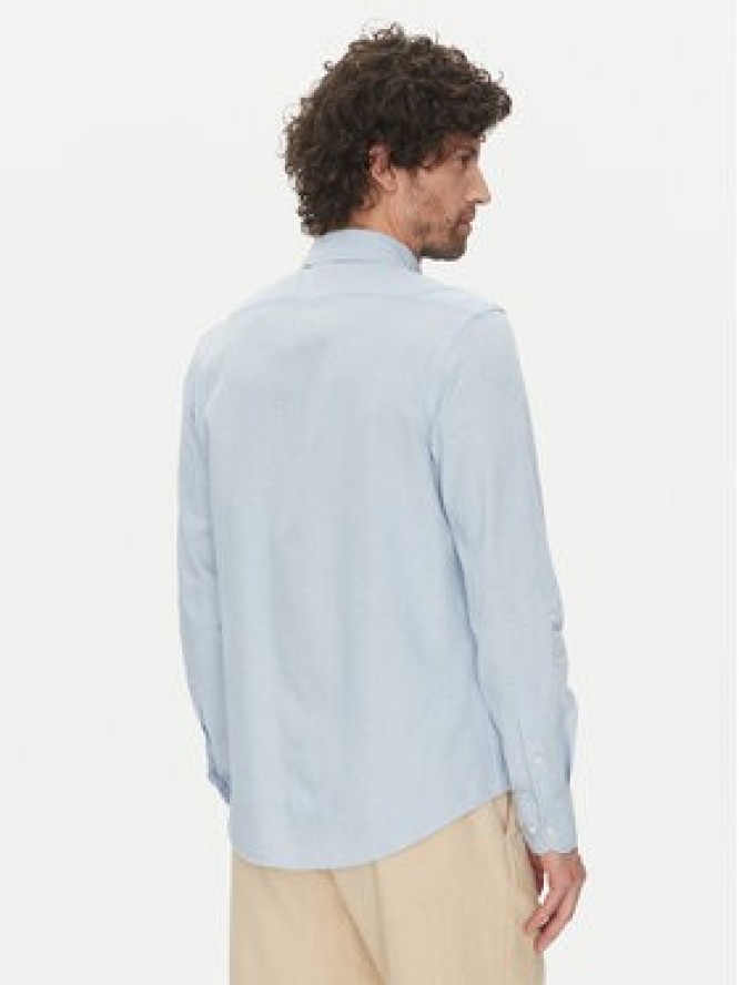 La Martina Koszula Alvin MAC006 TL141 Błękitny Regular Fit