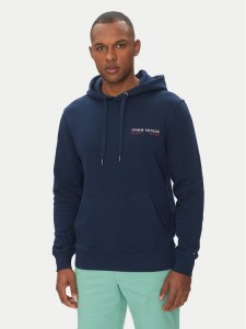 Tommy Hilfiger Bluza Color Photo MW0MW39151 Granatowy Regular Fit