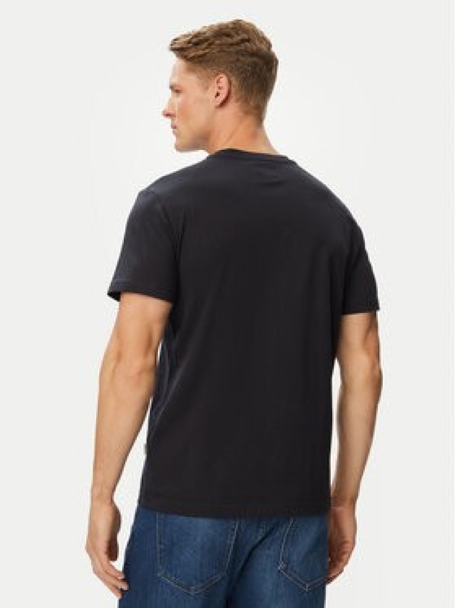 Beverly Hills Polo Club T-Shirt P-SS26M-TS41740 Granatowy Regular Fit
