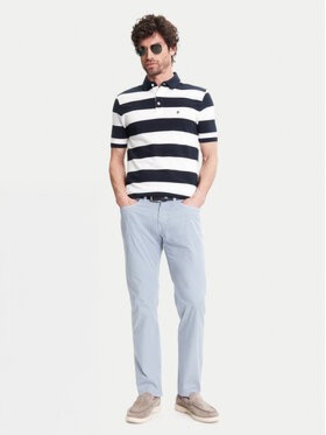 Pierre Cardin Spodnie materiałowe C3 34540.4023 Błękitny Tapered Fit