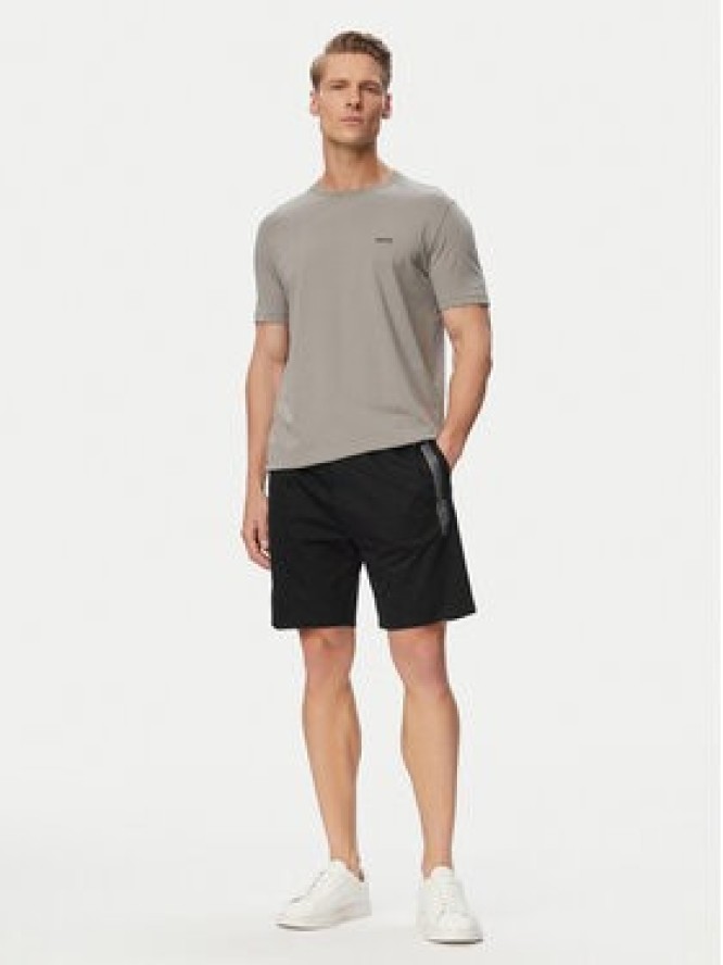 BOSS Szorty sportowe Authentic 50554778 Czarny Regular Fit