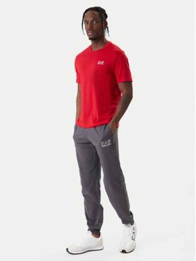 EA7 Emporio Armani T-Shirt 8NPT25 PJVPZ U5072 Czerwony Regular Fit