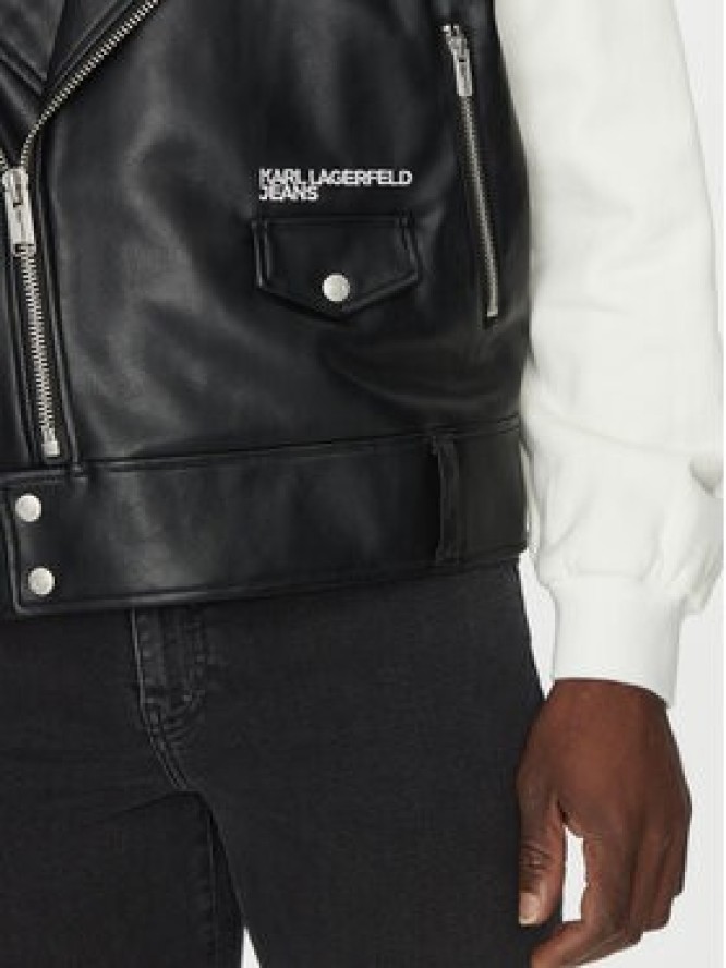 Karl Lagerfeld Jeans Kurtka przejściowa A1M15005 Czarny Regular Fit