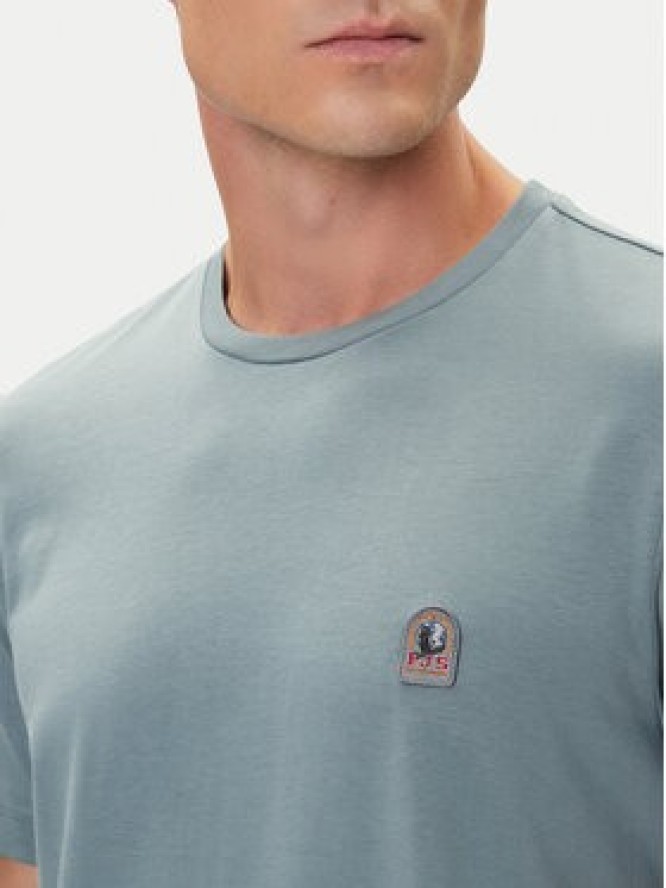 Parajumpers T-Shirt Patch 25WMPMTSEY29 Zielony Regular Fit