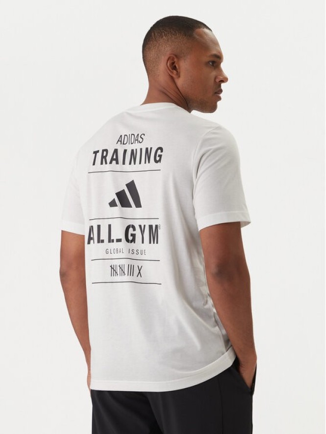 adidas T-Shirt Category Training Graphic JM8976 Écru Regular Fit