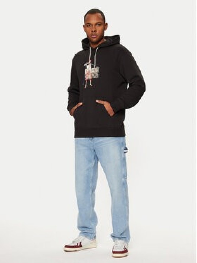 Puma Bluza One Piece 624666 Czarny Regular Fit