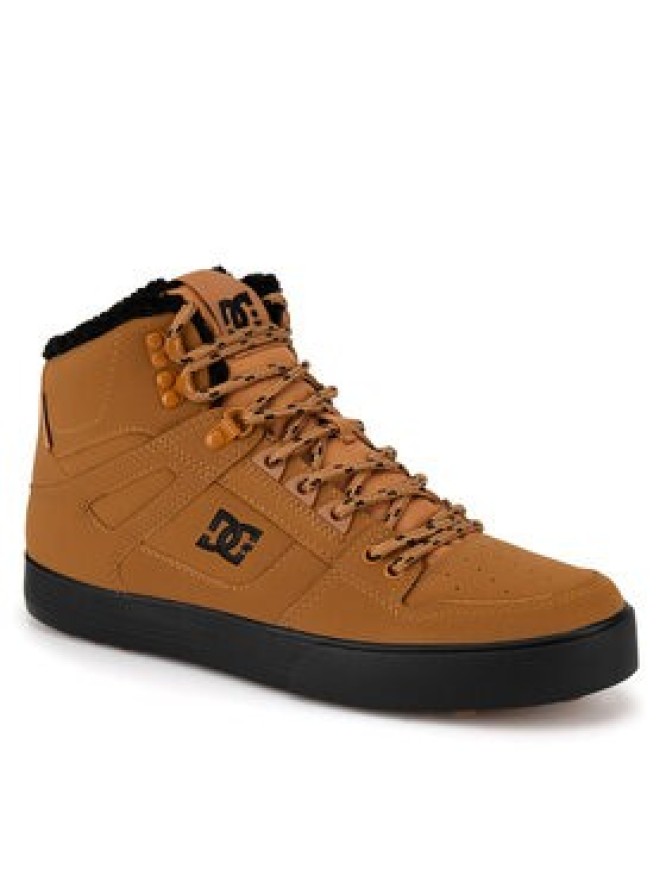 DC Shoes Sneakersy PURE HIGH-TOP WC WNT ADYS400047-WEA Brązowy