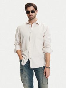 G-Star Raw Koszula Clean D25196-D454 Écru Regular Fit