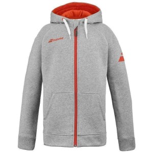 Bluza tenisowa Babolat Exercise Hood Jacket Jr