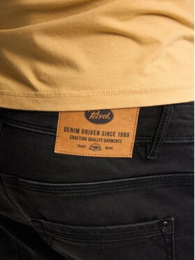 Petrol Industries Szorty jeansowe M-ROS-SHO001 Szary Slim Fit