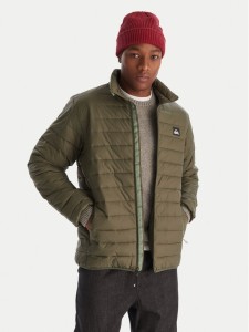 Quiksilver Kurtka przejściowa Scaly FZ EQYJK04190 Zielony Regular Fit