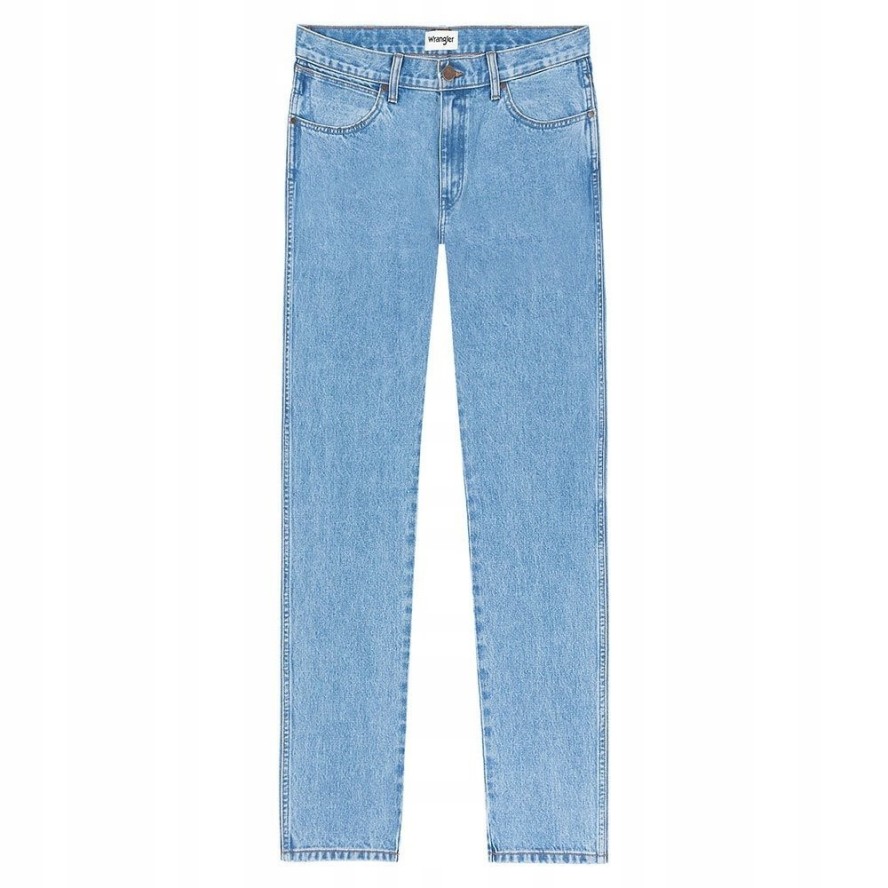 WRANGLER RIVER MĘSKIE SPODNIE JEANSOWE JEANSY STONE MIRAGE W17T73Z46 112331086