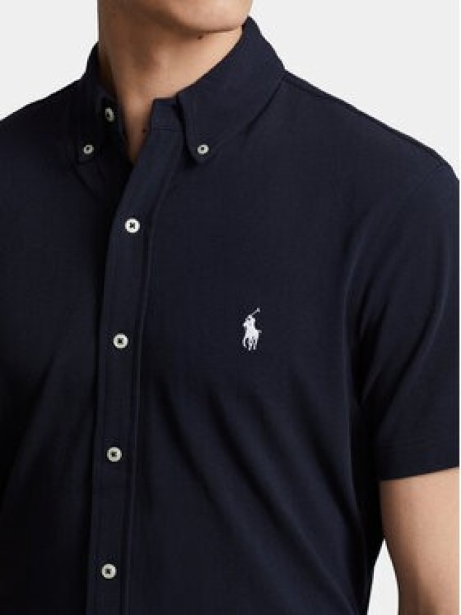 Polo Ralph Lauren Koszula 710798291001 Granatowy Slim Fit