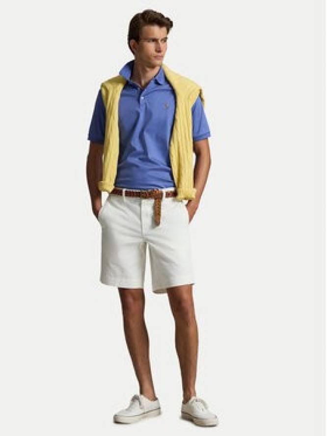 Polo Ralph Lauren Szorty materiałowe 710799213022 Biały Regular Fit