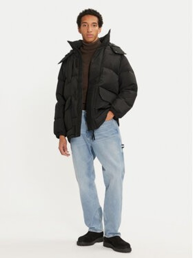 Lacoste Kurtka puchowa BH1583 Czarny Regular Fit