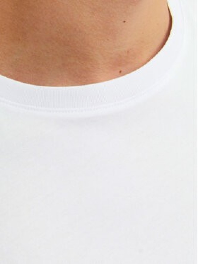 Jack & Jones T-Shirt Corp 12233999 Biały Standard Fit