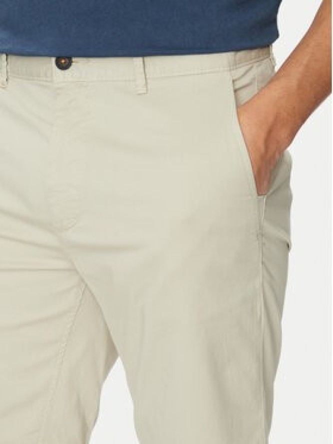 BOSS Szorty materiałowe 50536723 Beżowy Slim Fit