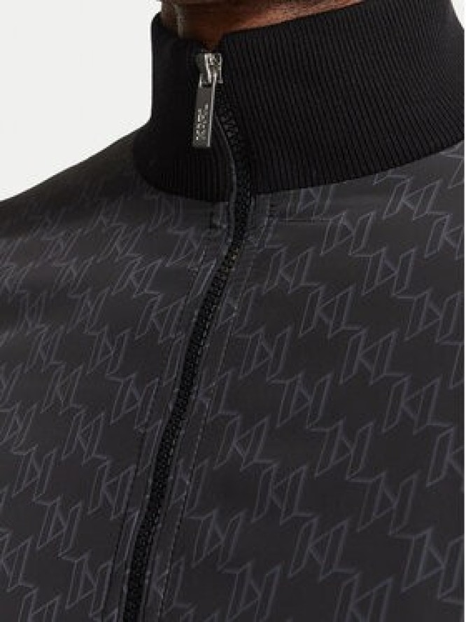KARL LAGERFELD Bluza 655014 561303 Czarny Regular Fit