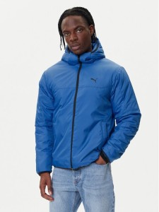 Puma Kurtka przejściowa Ess 688296 13 Niebieski Regular Fit