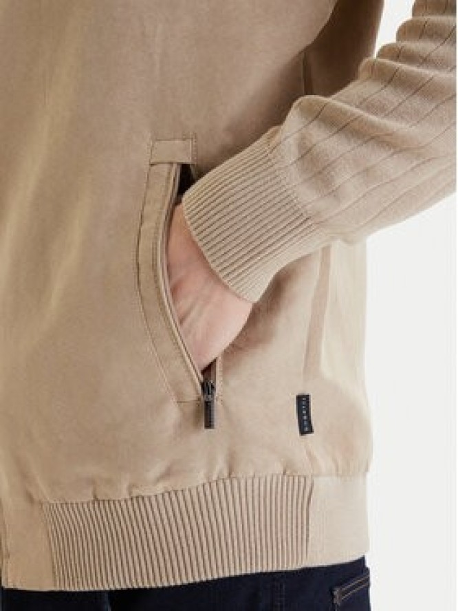 Bugatti Kurtka przejściowa 7600-15527E Beżowy Regular Fit