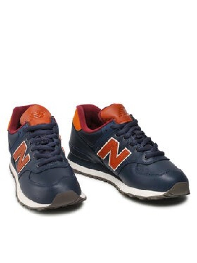 New Balance Sneakersy ML574OMC Granatowy