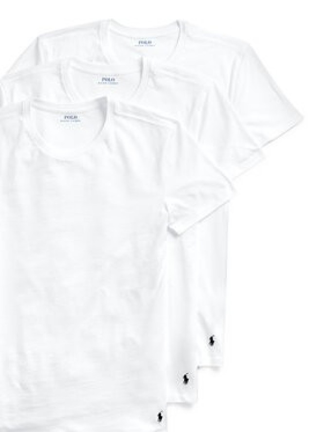 Polo Ralph Lauren Komplet t-shirtów Classic Crew 714830304003 Biały Regular Fit