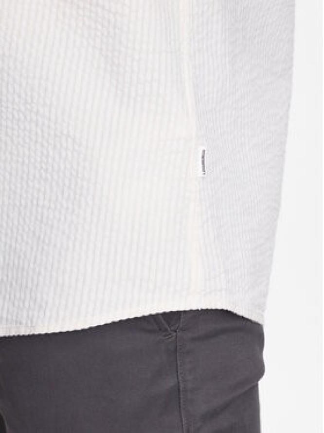 Lindbergh Koszula 30-203431 Beżowy Slim Fit