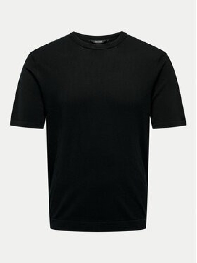 Only & Sons T-Shirt Wyler 22022928 Czarny Regular Fit