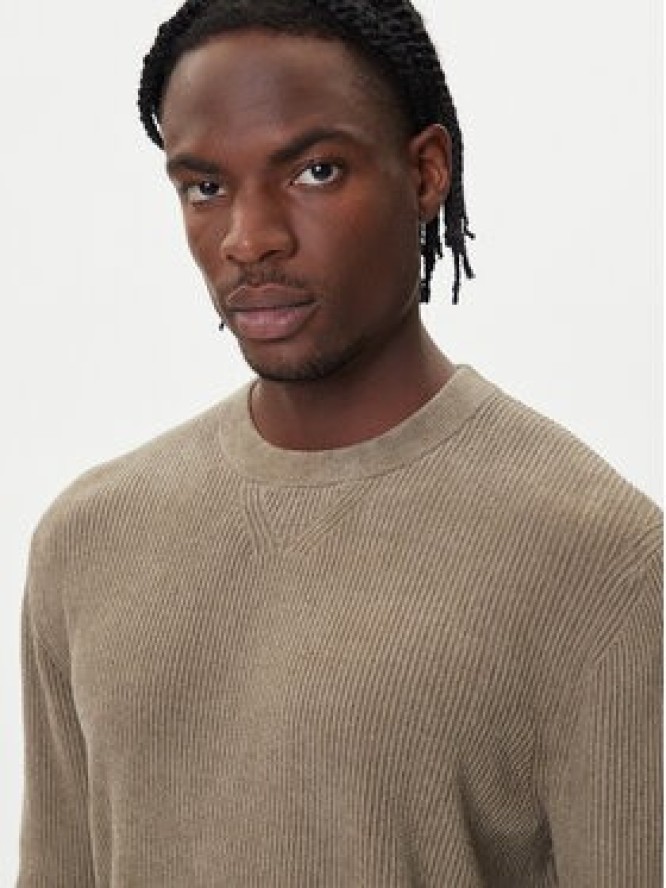 BOSS Sweter P-Horso 50549989 Brązowy Regular Fit