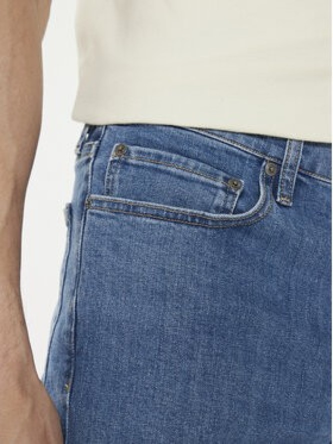 Calvin Klein Szorty jeansowe K10K112941 Niebieski Slim Fit