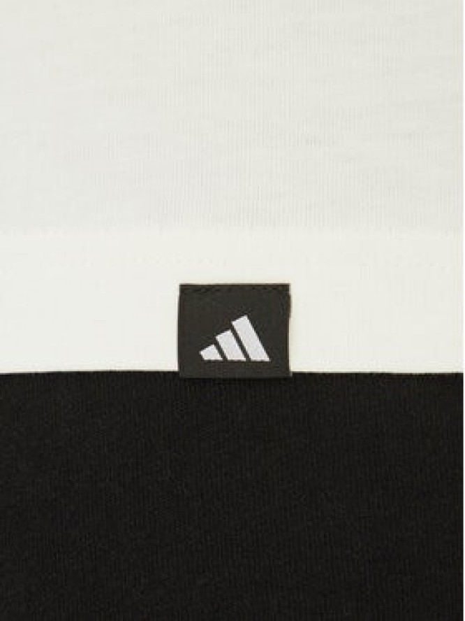 adidas T-Shirt Lounge Ice Graphic JJ4020 Biały Regular Fit