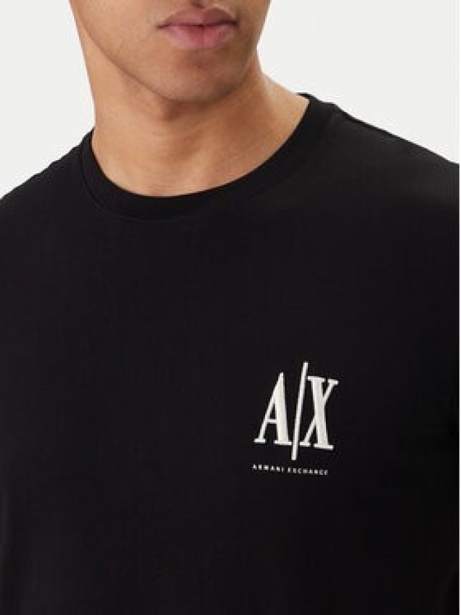 Armani Exchange T-Shirt XM000365 AF12308 UC001 Czarny Regular Fit