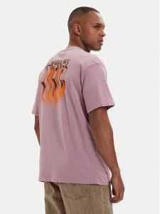 Quiksilver T-Shirt Elderberry EQYZT08200 Fioletowy Regular Fit