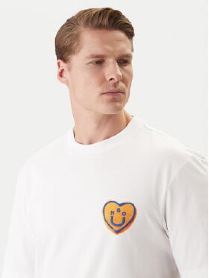HUGO T-Shirt Nalentinio 50562727 Biały Regular Fit