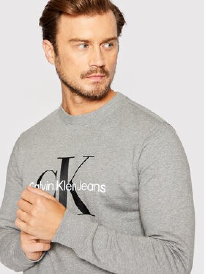 Calvin Klein Jeans Bluza J30J320933 Szary Regular Fit