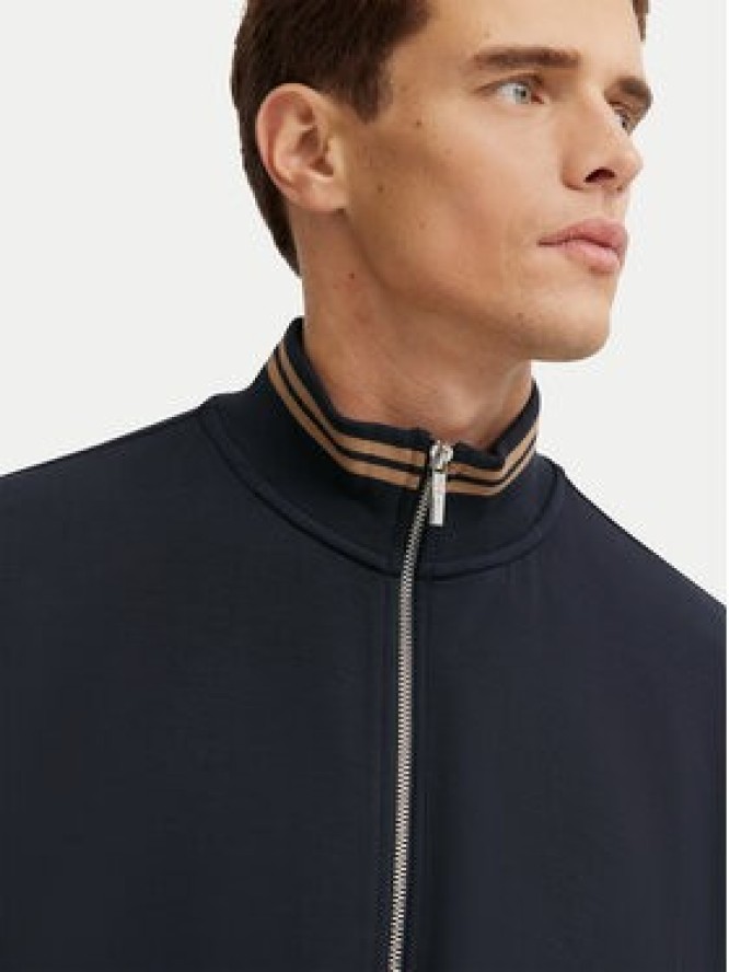 Bugatti Bluza 8750-75080C Granatowy Regular Fit