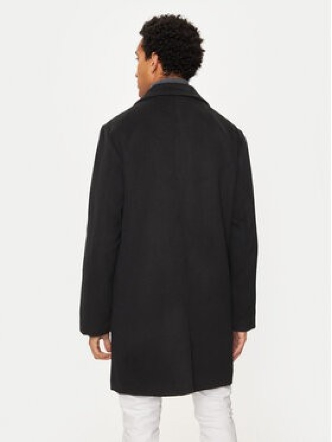Jack & Jones Płaszcz przejściowy Hays 12258389 Czarny Regular Fit