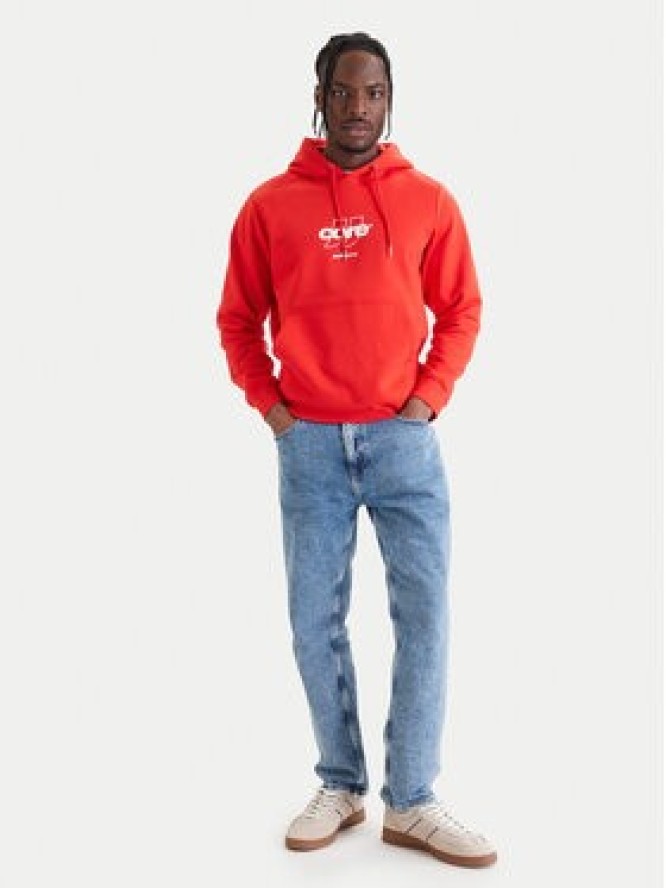 Jack & Jones Bluza Club 12290001 Czerwony Relaxed Fit