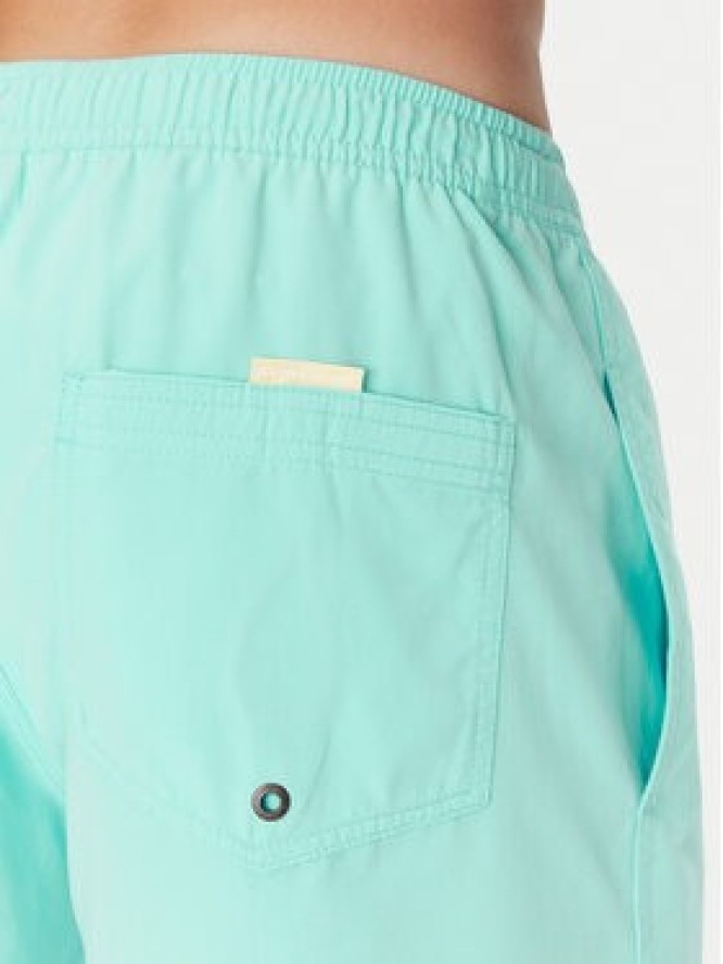 Quiksilver Szorty kąpielowe Spl Fineline Volley 15 EQYJV04141 Turkusowy Regular Fit