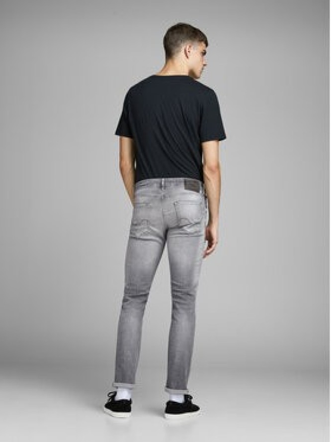 Jack & Jones Jeansy Glenn 12147024 Szary Slim Fit