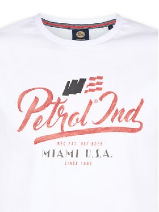Petrol Industries T-Shirt M-1050-TSR600 Biały Regular Fit