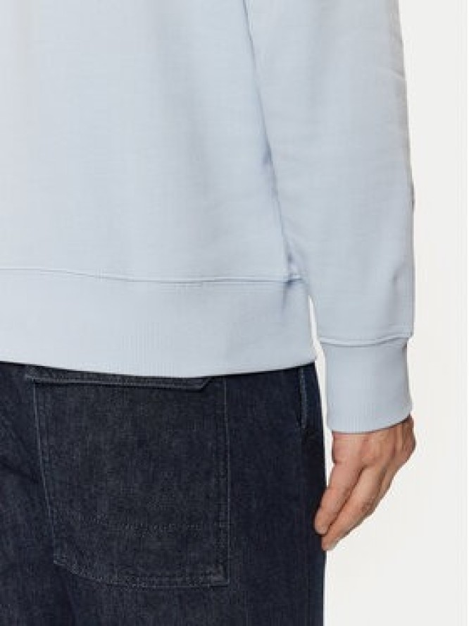 Tommy Hilfiger Bluza Essential MW0MW37237 Błękitny Regular Fit
