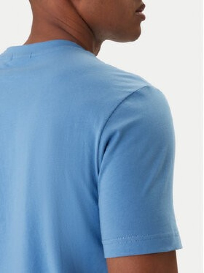 Napapijri T-Shirt S-Box Logo NP0A4IFL Niebieski Regular Fit