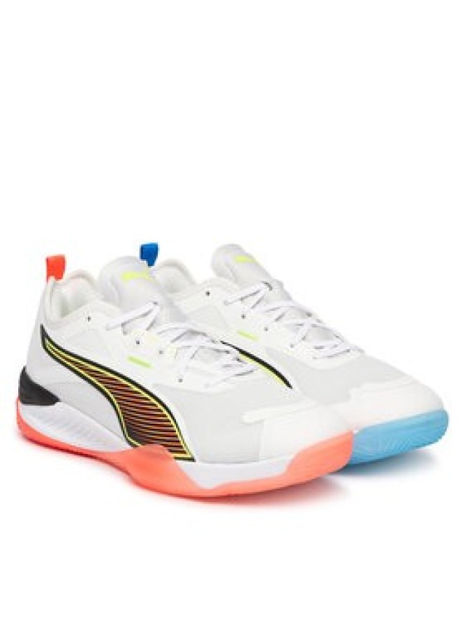 Puma Buty halowe Eliminate NITRO™ 4 Game On 108885 01 Biały